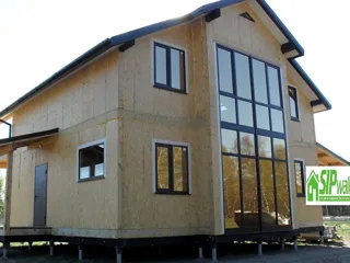 Haus nach Projekt „Sokol“, Region Jaroslawl: Fertiges Haus
