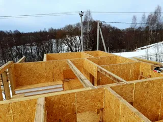 Haus 167 m², Projekt „München“, Dorf Ovsyanniki: Wandmontage