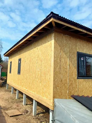 Haus 102 m², Projekt „Randevu - E2.8“, SNT „Sputnik“: fertiges Haus