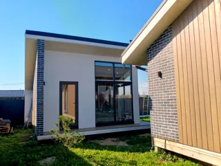 Gästehaus nach individuellem Projekt, Gebiet Iwanowo: fertiges Haus