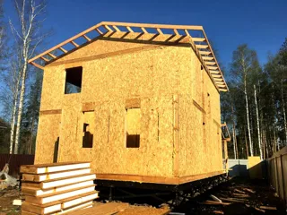 Haus nach Projekt „Orléans“, Gebiet Moskau: Dach