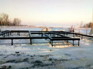 Haus nach individuellem Projekt, Dorf Ivanovskoe: Fundament und Grundrahmen