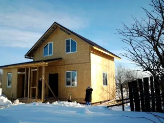 House based on the “Amulet” design, Kostroma Region: completed house