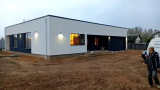 Haus 224 m² nach individuellem Projekt, Dorf Borovikovo: Fertiges Haus