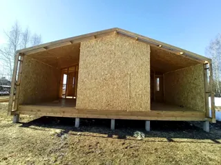 Haus nach individuellem Entwurf, Gebiet Kostroma: Dach