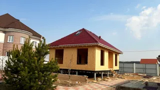 “Komfort” projesine göre ev, Ivantsevo köyü: tamamlanmış ev