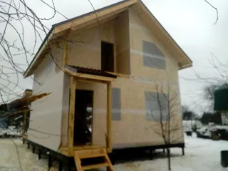 Haus nach Projekt „Wdochnowenie“, Wyksa: fertiges Haus