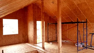 Haus nach Projekt „Majak“, Region Twer: Innenwände