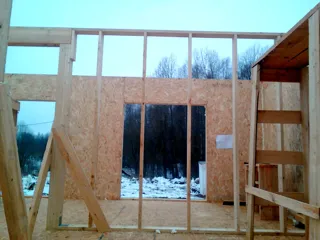 Haus nach Projekt „Mistika - S2.8“, Gebiet Moskau: Wandmontage