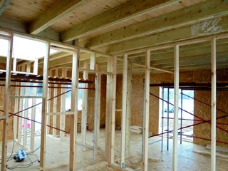 Haus nach Projekt „Sefir“, Dorf Kadnikovo: Innenwände