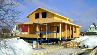 Haus nach Projekt „in der Stadt“, Krasnogorsk: Dach