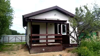 Haus nach Projekt „Slawjanskij Skit“, Region Jaroslawl: Fertiges Haus