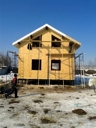 Haus nach Projekt „Metschta pl.4“, Gebiet Nischni Nowgorod: Obergeschoss und Dachgeschoss