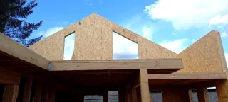 Haus 193 m², individuelles Projekt, Dorf Yaskino: Obergeschoss und Dachgeschoss