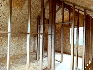Haus nach Projekt „Amelija“, Gebiet Iwanowo: Innenwände
