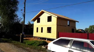 “Yesentuki 8x8” projesine göre ev, Rybinsk: tamamlanmış ev