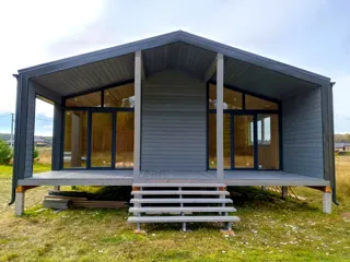 Haus nach individuellem Projekt, Dorf Stepannikovov