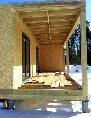 Haus nach Projekt „Mistika - E2.8“, Cottage-Siedlung „Borissowka“: Innenwände
