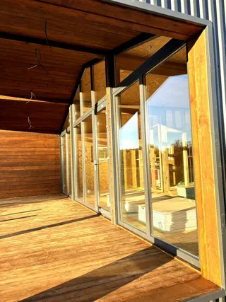 Haus nach Projekt „Barnhouse 65“, Dorf Kryukovo: Innenwände