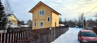 Datscha nach Projekt „Kleines Ferienhaus“, Region Leningrad: fertiges Gebäude