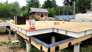 Özel projeye göre 148 m² ev, Ivanovo: 0 kotunda SIP panel zemin