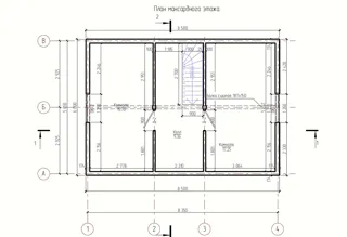 “Zareçe” projesine göre ev, Yaroslavl bölgesi: proje planı
