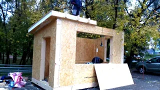 Haus nach individuellem Entwurf, Gebiet Moskau: Wandmontage