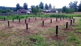 Haus nach individuellem Projekt, Dorf Fedosovo: Fundament und Grundrahmen
