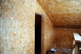 House, “Ermak” design, Serednevo village: interior partitions