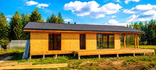 168,61 m² house built to a custom design, Yaroslavl Region: completed house