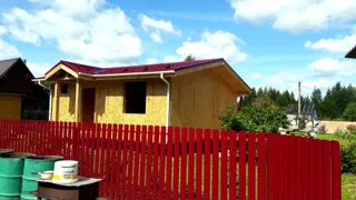 Haus nach individuellem Entwurf, Gartengemeinschaft SNT „Sarja“: fertiges Gebäude