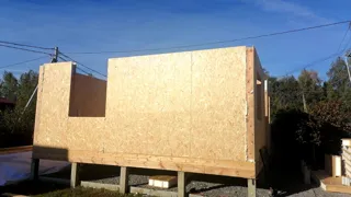 Haus 42,5 m² nach Projekt „Bulat“, Rybinsk: Wände