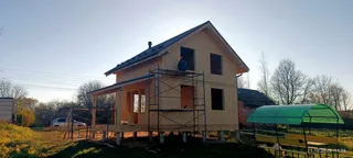 86 m² house, “Solo” design, Kozhevnikovo village: finished house