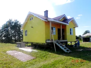 House based on the “Utah” design, Ivanovo Region: completed house