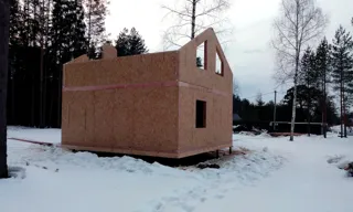 Haus nach Projekt „Metschta pl.4“, Region Twer: Obergeschoss und Dachgeschoss