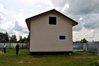 Haus nach Projekt „Ermak“, Dorf Vasilevo: Fertiges Haus