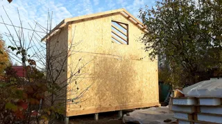 Datscha nach Projekt „Kleines Ferienhaus“, Ivanovo: fertiges Gebäude