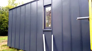 “Barnhouse 76.1” projeli ev, Yadrominskoe kasabası: cephe kaplaması