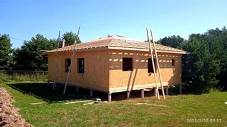 Haus 105 m² nach individuellem Projekt, Dorf Toporok: Fertiges Haus