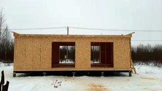 Haus nach Projekt „Mistika - S2.5“, Dorf Degtyarevo: Fertiges Haus