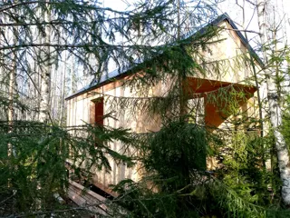Gästehaus nach individuellem Projekt, Gebiet Kostroma: Wandmontage