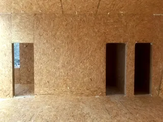 Haus 69 m², individuelles Projekt, SNT „Juschnyj-5“: Innenwände