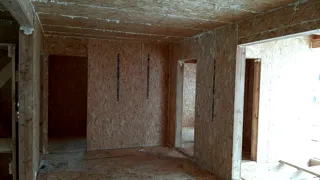 Haus nach Projekt „Mistika - E2.5“, Dorf Okorkovo: Innenwände