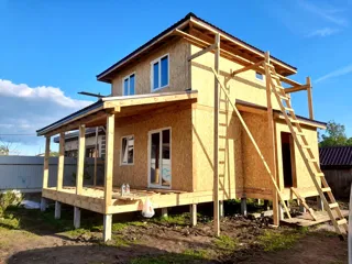 Haus 102 m², Projekt „Karl“, Rybinsk: fertiges Haus
