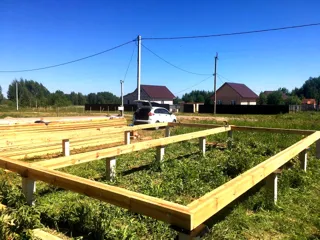 “Slavyanskiy Skit” projesine göre 58 m² ev, Alabukhino köyü: 0 kotunda SIP panel zemin