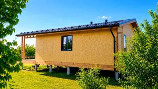 Haus 93,54 m² nach individuellem Projekt, Siedlung Karavaevo: Fertiges Haus
