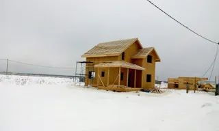 Haus nach Projekt „Michigan mini“, Kostroma: Fertiges Haus