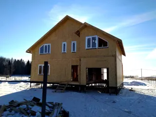 Haus nach individuellem Entwurf, Dorf Ivanovskoe: fertiges Gebäude