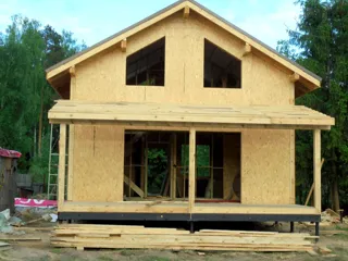 House based on the “Briz” design, Ivanovo Region: second floor and attic