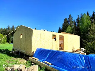 Haus nach individuellem Projekt, KP „Zentralnoe Rasdole“: Wandmontage